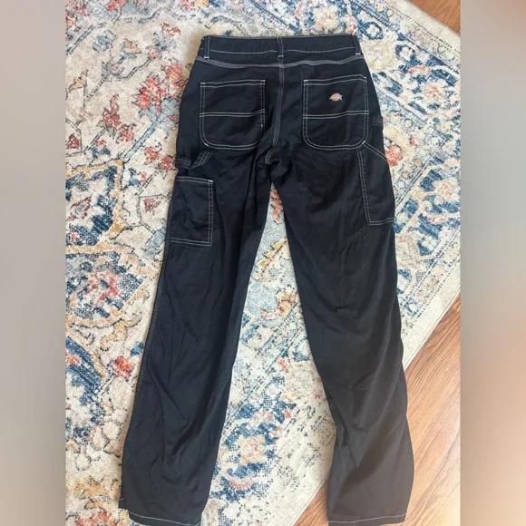 Dickies - Black Contrast Carpenter Pants - Picture 7 of 9